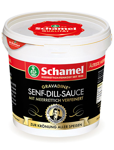 SENF-DILL-SAUCE GRAVADINE® - Schamel Meerrettich-Feinkost seit 1846