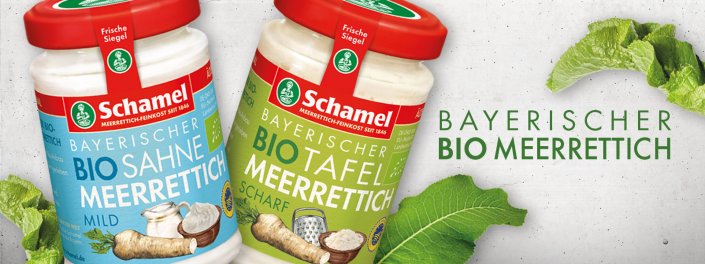 "Bayerisch by Nature" Schamel BioMeerrettich im Glas