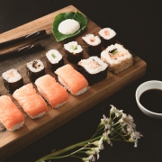 Sushi mit Meerrettich statt Wasabi