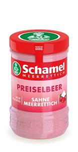 SCHAMEL PREISELBEER MEERRETTICH Glas 135g