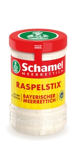 SCHAMEL RASPELSTIX MEERRETTICH Glas 145g