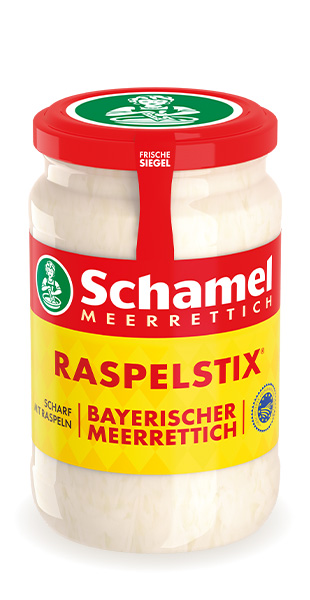 SCHAMEL RASPELSTIX MEERRETTICH Glas 340g