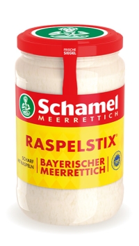 SCHAMEL RASPELSTIX MEERRETTICH Glas 640g