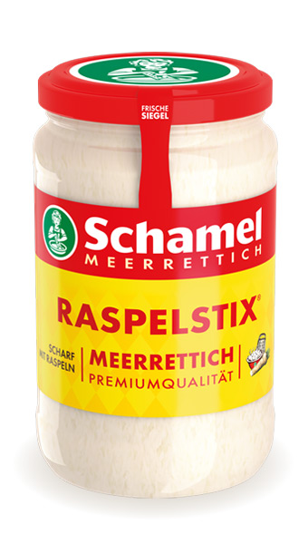 SCHAMEL RASPELSTIX MEERRETTICH Glas 640g